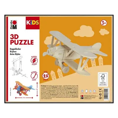 Marabu KiDS 3D Puzzle - Bi-plane