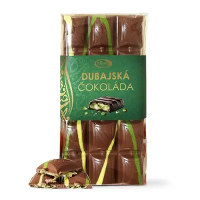 Kamila Chocolates Dubajská čokoláda mléčná 33,6 % 95 g