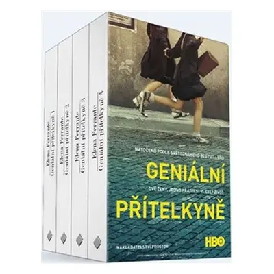 Geniální přítelkyně BOX 1-4, 2. vydání - Elena Ferrante