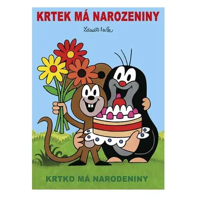 Krtek má narozeniny - Omalovánky A4 - Zdeněk Miler