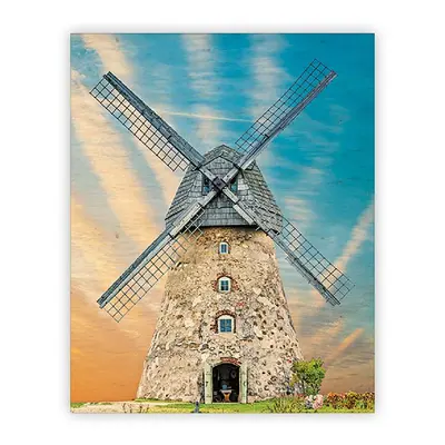 Obraz dřevěný: Windmill, 240 x 300