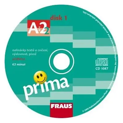 Prima A2/díl 4 - CD k učebnice /2ks/ - Kolektiv autorú