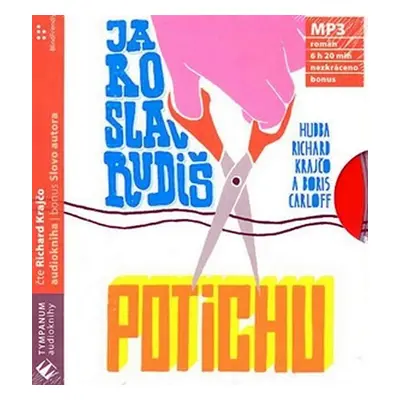 Potichu - MP3 audiokniha - Jaroslav Rudiš