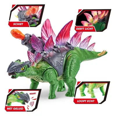 Robo Alive Stegosaurus svítící ve tmě - Alltoys