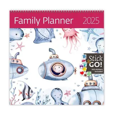 Kalendář nástěnný 2025 - Family Planner