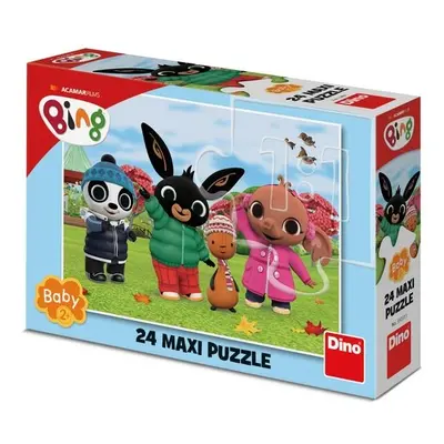 Puzzle 24 maxi Bing na podzim