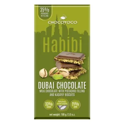 HABIBI dubajská čokoláda 100g