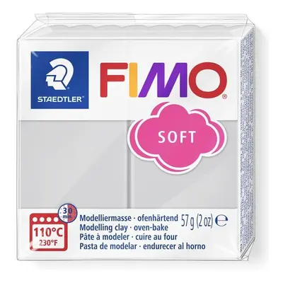 FIMO soft 57g - šedá