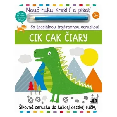 Nauč ruku kresliť a písať Cik cak čiary