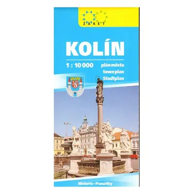 Kolín - plán města 1:10 000