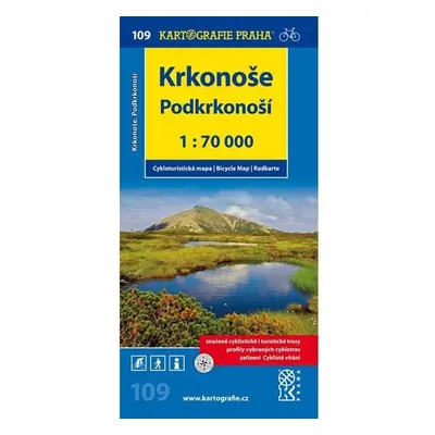 1: 70T(109)-Krkonoše,Podkrkonoší (cyklomapa)