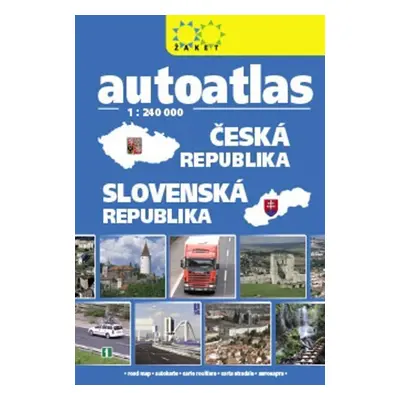 Autoatlas ČR + SR 1:240 000