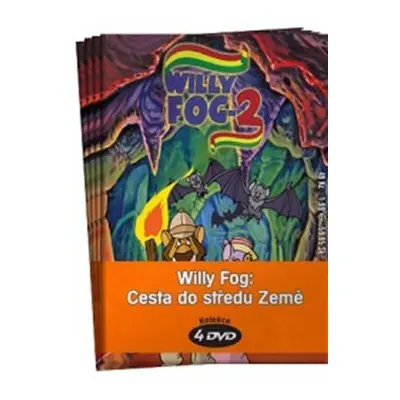 Willy Fog: Cesta do středu Země - kolekce 4 DVD - Jules Verne