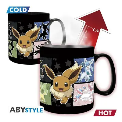 Pokémon Hrnek měnící Eevee 460 ml