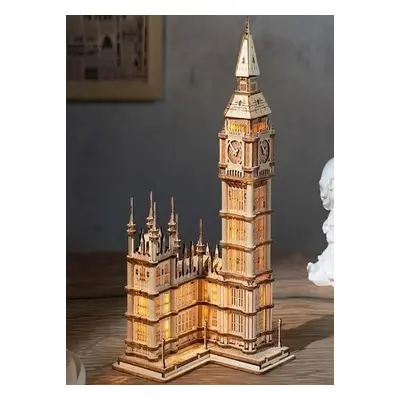 NiXiM LED 3D puzzle/Big Ben s osvětlením “Night Edition”