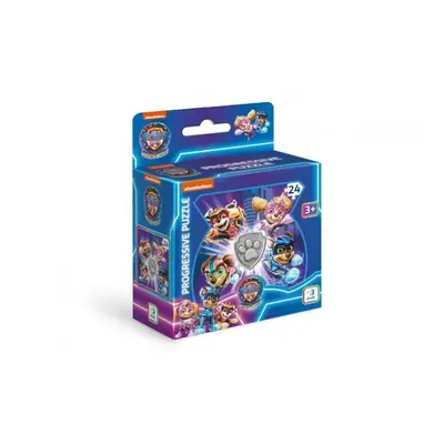 Puzzle Tlapková patrola/Paw Patrol 22x22cm 24 dílků v krabičce 10x13x5cm