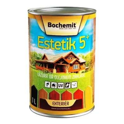 Bochemit Estetik Mahagon 5L, olejové napouštědlo na dřevo