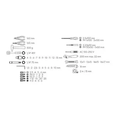 Sada nářadí 60 ks