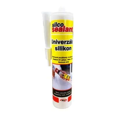 Silikon univerzální jednosložkový, 310 ml, bílý, SILCO