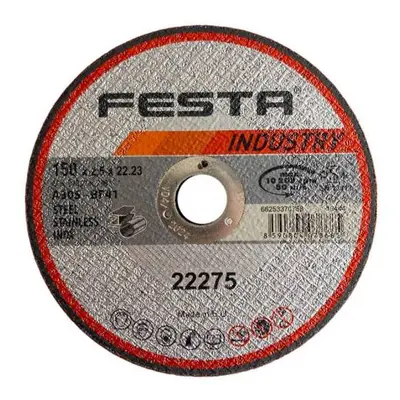 Kotouč řezný kov Ø 150 x 2,5 mm, FESTA INDUSTRY