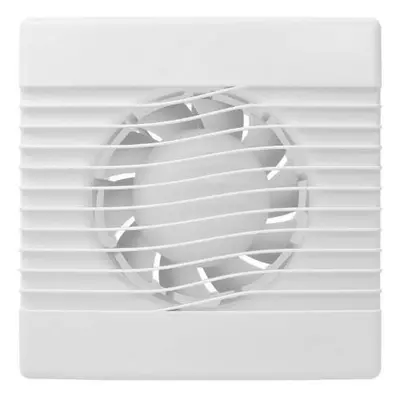 Ventilátor stěnový, 100 mm, s časovým doběhem 0906