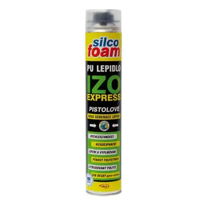 Lepidlo PU fasádní izolace EXPRESS, 750 ml, SILCOFOAM