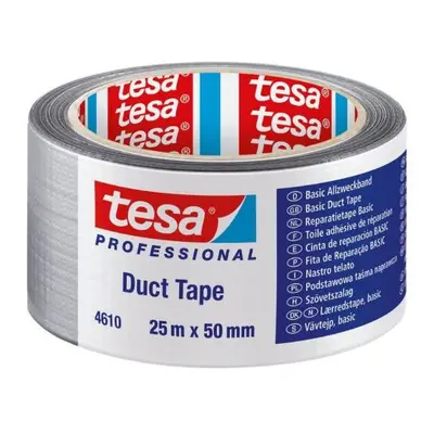 Páska opravná textilní 4610 Duct Tape, 25 m x 50 mm, stříbrná