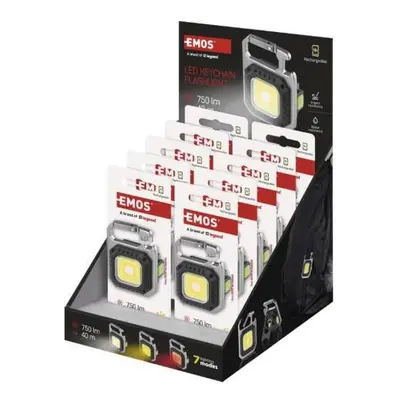 Přívěšek - svítilna LED mini nabíjecí, 750 lm