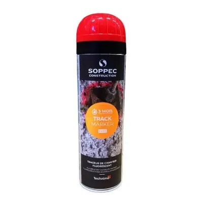 Sprej fluorescenční SOPPEC TrackMarker, červený, 500 ml