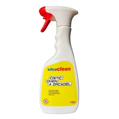 Čistič oken a zrcadel, 500 ml, SilcoCLEAN