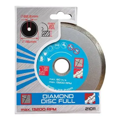 Kotouč diamantový plný Ø 115 x 22.2 mm, DIAMANT