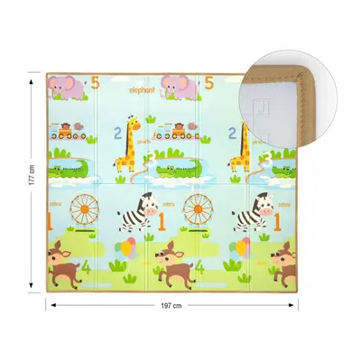 Hrací podložka pro děti MILLY MALLY 197x177 cm – Play Savanna