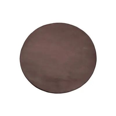 Koberec Topia Uni dark taupe kruh