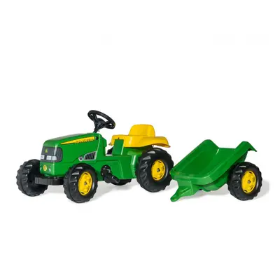 Šlapací traktor s vlečkou Rolly Toys John Deere 012190