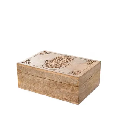 Úložný box HAMSA dřevěný AW23 853109