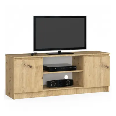 Stolek pod TV RTV 140 2D 1P dub artisan