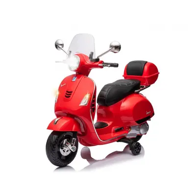 Elektrický skútr Vespa GTS Super červený