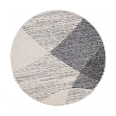 Koberec DIXIE CIRCLE GREY kruh