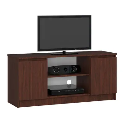 Stolek pod TV RTV 120 2D 1P wenge