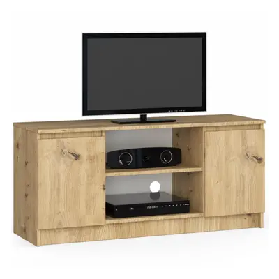 Stolek pod TV RTV 120 2D 1P dub artisan