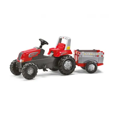 Šlapací traktor RT s přívěsem Rolly Toys 800261