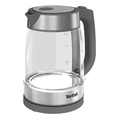 Rychlovarná konvice Tefal Glass KI740B30 šedá