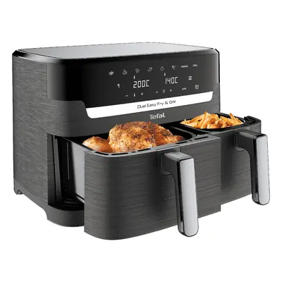 Horkovzdušná fritéza Tefal Dual Easy Fry & Grill 2v1 EY905B40 Černá