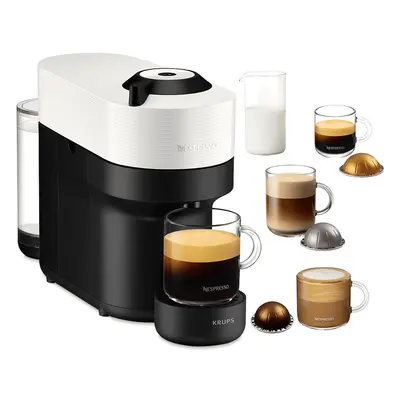 Kapslový kávovar Krups Nespresso Vertuo Pop XN920110 bílý