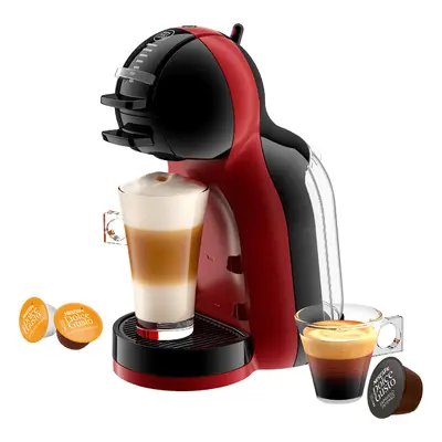 Kapslový kávovar KRUPS Nescafé Dolce Gusto Mini Me KP123H10 Třešňově červený/Černý