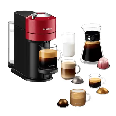 Kapslový kávovar Krups Nespresso Vertuo Next Red XN910510