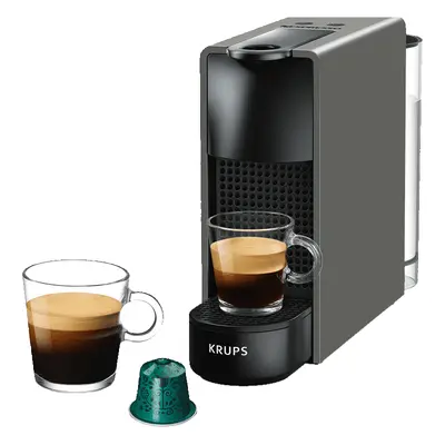 Kapslový kávovar Krups Nespresso Essenza Mini XN110B10 šedý