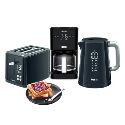 Akční set spotřebičů Tefal Digital KO854830 a TT640810 a CM600810