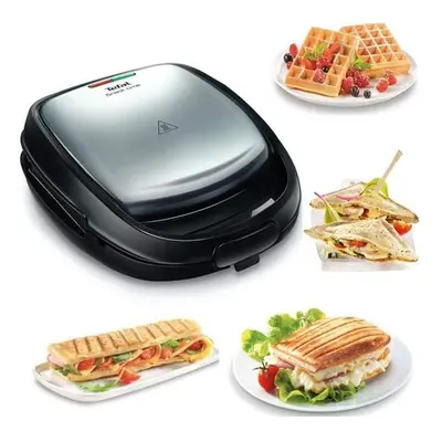 Akční set Tefal Snack Time SW342D38 a výměnné plotýnky pro sendviče