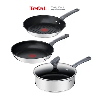 Akční set Tefal Daily Cook G7303255 + G7314055 + G7300455 Pair Beginner